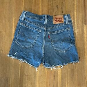 Levi's Blue Jean Shorts